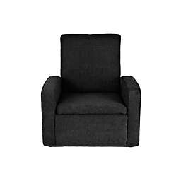 STASH Kids Toddler Sofa Chair with Storage in Black