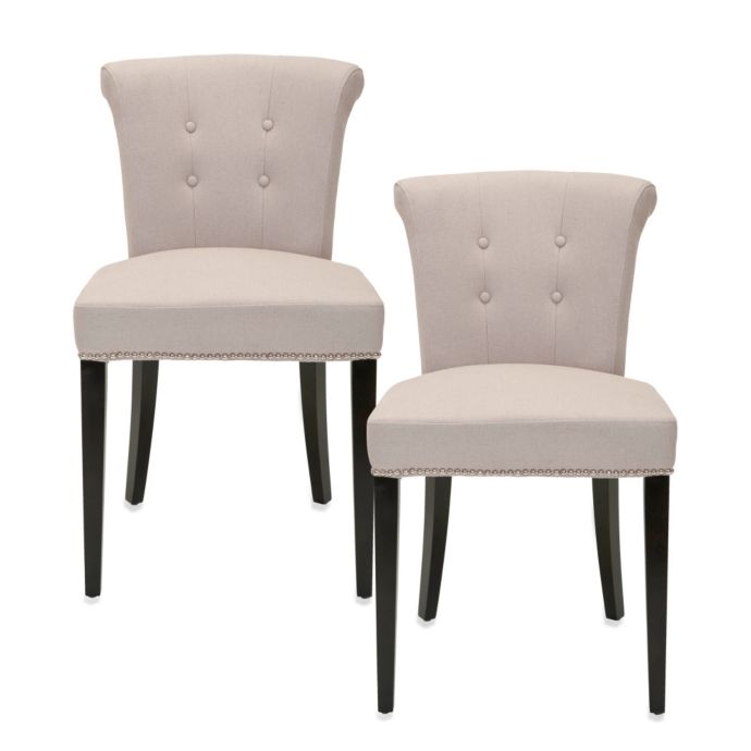 Safavieh Arion Ring Chair in Linen (Set of 2) | Bed Bath ...