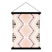 Uniek Aztec Scroll 17-Inch x 21-Inch Canvas Wall Art in Multicolor