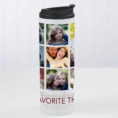 My Favorite Things Personalized 16oz. Travel Tumbler
