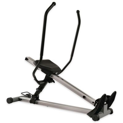 Sunny Health & Fitness SF-RW5720 Incline Slide Rower in Grey