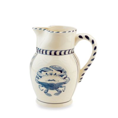Blue Crab Bay Co.® Cream Pitcher Bed Bath & Beyond