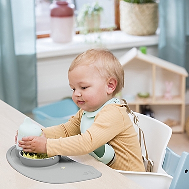 Stokke&reg; ezpz&trade; Bowls Placemat for Stokke Steps&trade; Tray in Grey. View a larger version of this product image.