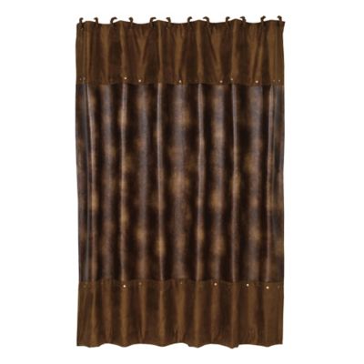 chocolate shower curtain
