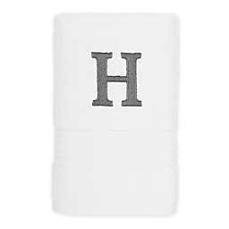 Avanti Monogram Block Letter &quot;H&quot; Hand Towel