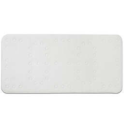 Popular Bath 17-Inch x 36-Inch Waffle Tub Mat in White