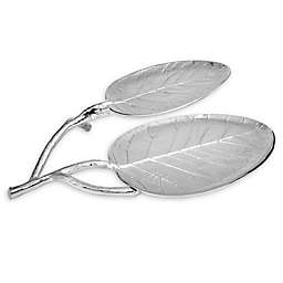 Classic Touch Leaf Condiment Serving Dish