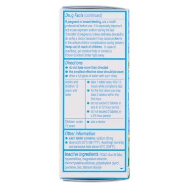 Aleve&reg; 24-Count Headache Pain Reliever/Fever Reducer Tablets. View a larger version of this product image.