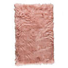 Alternate image 0 for Luxe Faux Fur&trade; Hudson 2&#39; X 3&#39; Tufted Area Rug in Dusty Rose