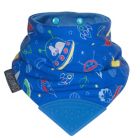 Alternate image 0 for Cheeky Chompers&reg; Neckerchew&reg; Space Rockers 2-in-1 Teething Bandana Bib in Blue