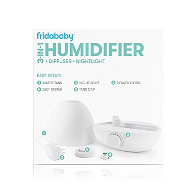Fridababy&reg; 3-in-1 Humidifier with Diffuser and Nightlight. View a larger version of this product image.