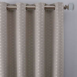 Cascade 95-Inch Grommet Window Curtain Panel in Silver (Single)