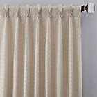 Alternate image 0 for Cascade 84-Inch Pinch Pleat Window Curtain Panel in Linen