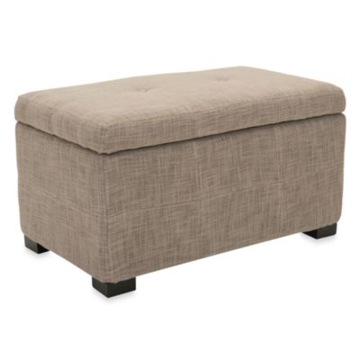 bench storage safavieh maiden grey stone bedbathandbeyond bed visit ottoman tufted