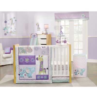 Unisex Animals Collection 4 Piece Crib Bedding Set by Carter's 