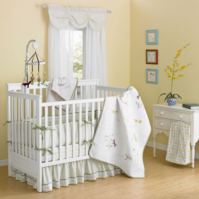 Laugh Giggle Smile Zen Garden Crib Bedding Collection Bed