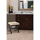 Alternate image 1 for Hillsdale Morgan &quot;X&quot; Backless Vanity Stool