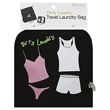 Miamica&reg; Dirty Laundry Travel Laundry Bag. View a larger version of this product image.