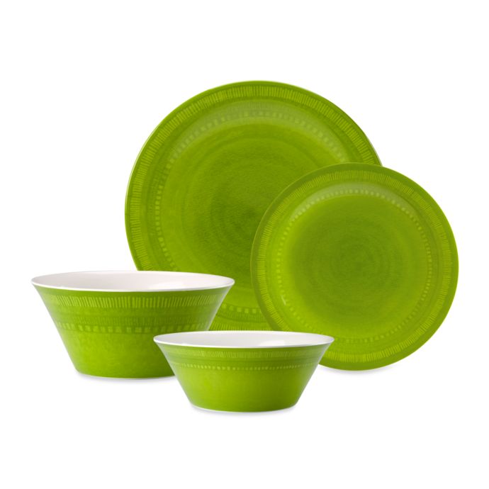 Reactive Green Dinnerware Collection | Bed Bath & Beyond