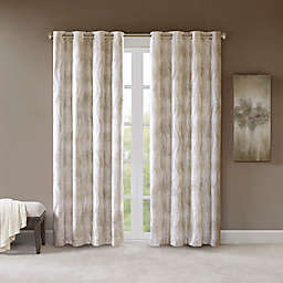 SunSmart Victorio Grommet Top 108-Inch Window Curtain Panel in Ivory (Single)