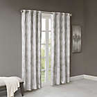 Alternate image 1 for SunSmart Victorio Grommet Top 108-Inch Window Curtain Panel in Grey (Single)