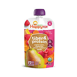 Happy Baby™ Happy Tot™ Organic Fiber & Protein 4 oz. Pear, Raspberry, Squash, Carrot
