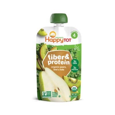 Happy Baby&trade; Happy Tot&trade; Organic Fiber & Protein 4 oz. Pear, Kiwi, and Kale Pouch