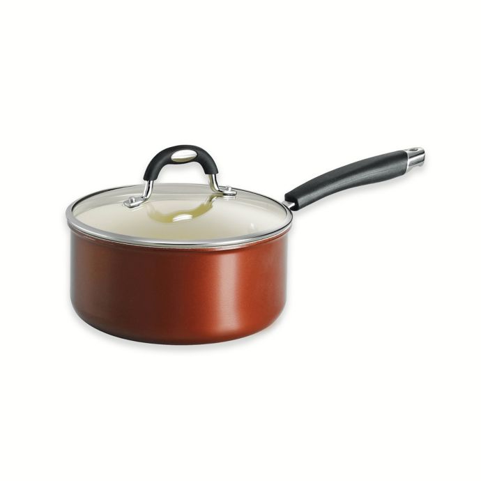 Tramontina® Style Ceramica Porcelain Enamel 3Quart Covered Saucepan