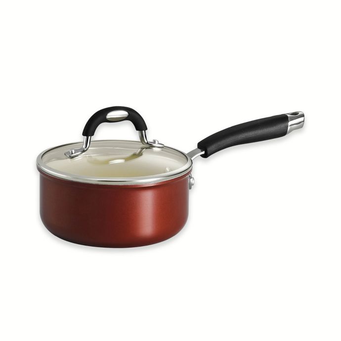 Tramontina® Style Ceramica Porcelain Enamel 1.5Quart Covered Saucepan