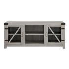 Alternate image 1 for Forest Gate&trade; Wheatland 58-Inch TV Stand in Stone Grey
