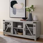 Alternate image 4 for Forest Gate&trade; Wheatland 58-Inch TV Stand in Stone Grey