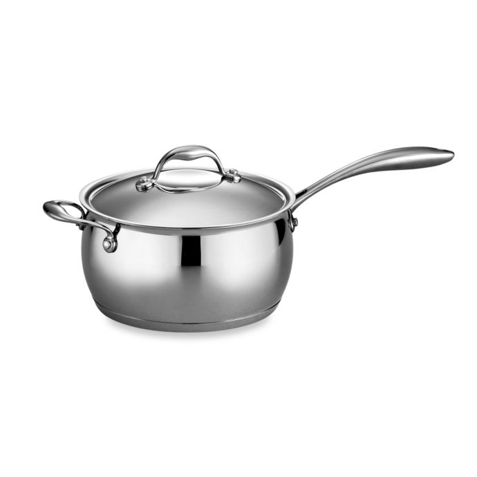 Tramontina® Gourmet Domus 4Quart Covered Saucepan Bed Bath & Beyond