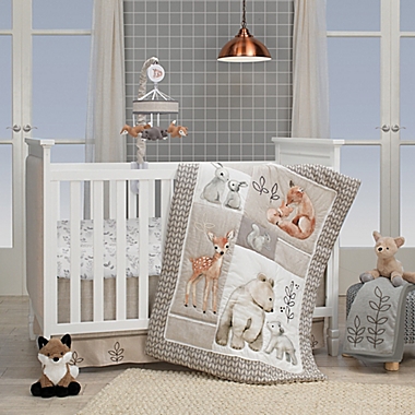Lambs &amp; Ivy&reg; Painted Forest Fitted Crib Sheet. View a larger version of this product image.