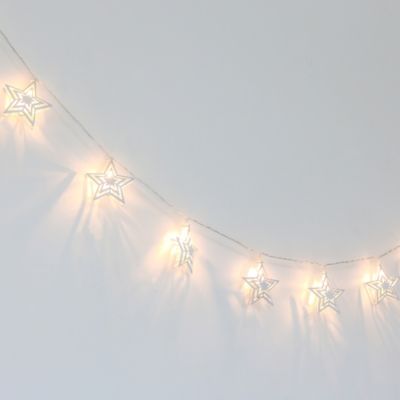 The Peanutshell&trade; Farmhouse 5.5-Foot 10-Light LED String Lights in White