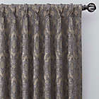 Alternate image 0 for Gate Jacquard 63-Inch Pinch Pleat Window Curtain Panel in Antique (Single)