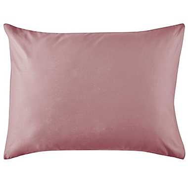 Solid 450-Thread-Count Cotton Sateen 3-Piece King Duvet Cover Set in Dusty Rose. View a larger version of this product image.