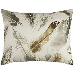 Rizzy Home Feathered Nest King Pillow Sham in Beige