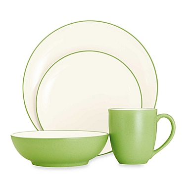 Noritake&reg; Colorwave Coupe Dinnerware Collection in Apple. View a larger version of this product image.