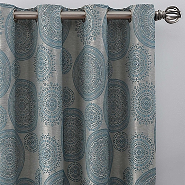 Medallion Window Curtain Panel Collection. View a larger version of this product image.