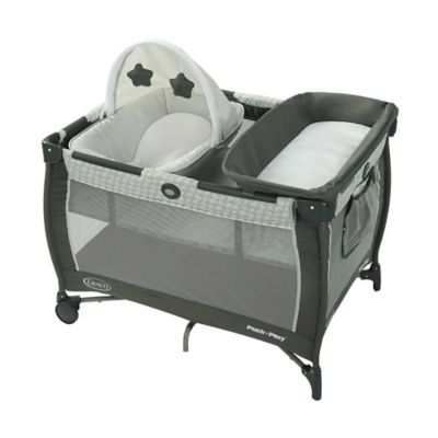 graco travel cot pack and play