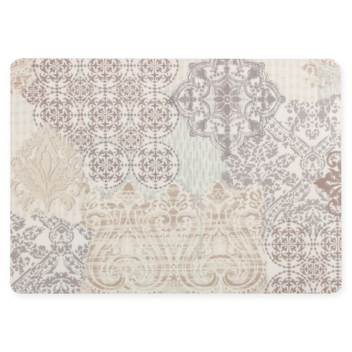 Patchwork Laminated Placemat in Cream Bed Bath and Beyond Canada