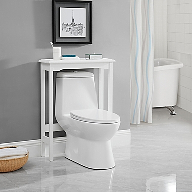 Wakefield Over the Toilet Console in White. View a larger version of this product image.