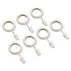 Alternate image 0 for Bee &amp; Willow&trade; Doorknob Window Clip Rings in Weathered White (Set of 7)