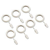 Bee &amp; Willow&trade; Doorknob Window Clip Rings in Weathered White (Set of 7)