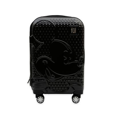 ful&reg; Textured Mickey Mouse Hard Sided Rolling Luggage