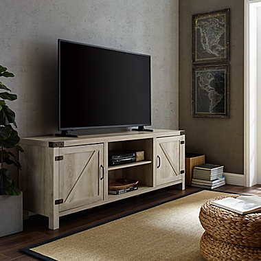 Forest Gate&trade; Wheatland 70-Inch TV Stand in White Oak. View a larger version of this product image.