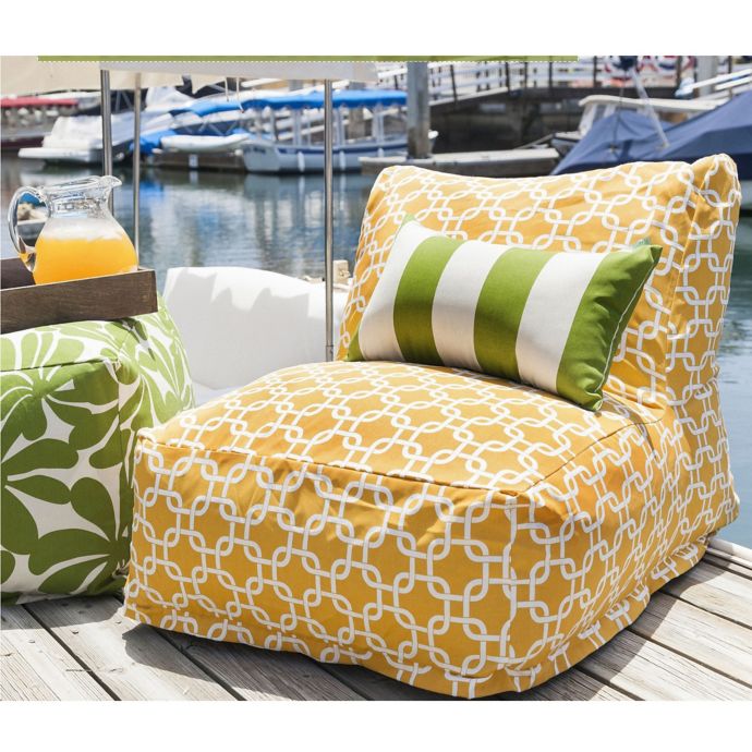 Majestic Home Goods Solid Color Bean Bag Furniture ...
