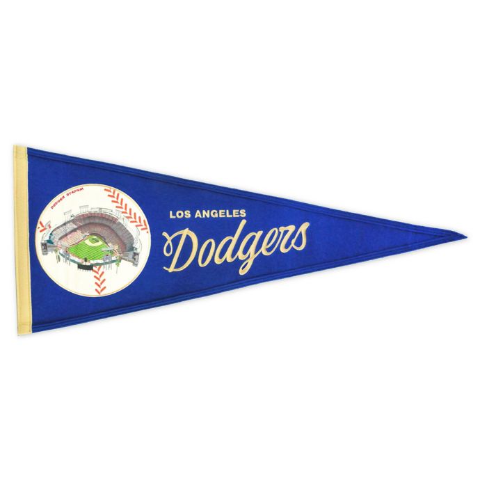 Mlb Los Angeles Dodgers Vintage Ballpark Traditions Pennant