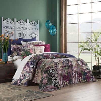 Tracy Porter&reg; Paloma Reversible Twin Quilt in Blue
