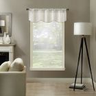 Alternate image 0 for Kensington Home Linden 52-Inch Linen Blend Sheer Valance in White